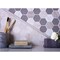 Apollo Tile Thunder Grey 4.92Sq.ft 11.8 in. X12 in. Glass&Marble Hexagon Mrbl Msic Tile, 5PK APLBL9903WGEC07 - alternate 3